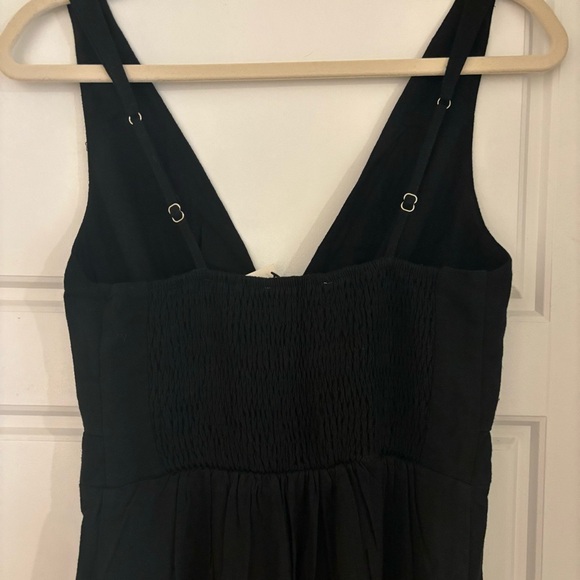 NWT Front Twist Jumpsuit (black) - Picture 6 of 9
